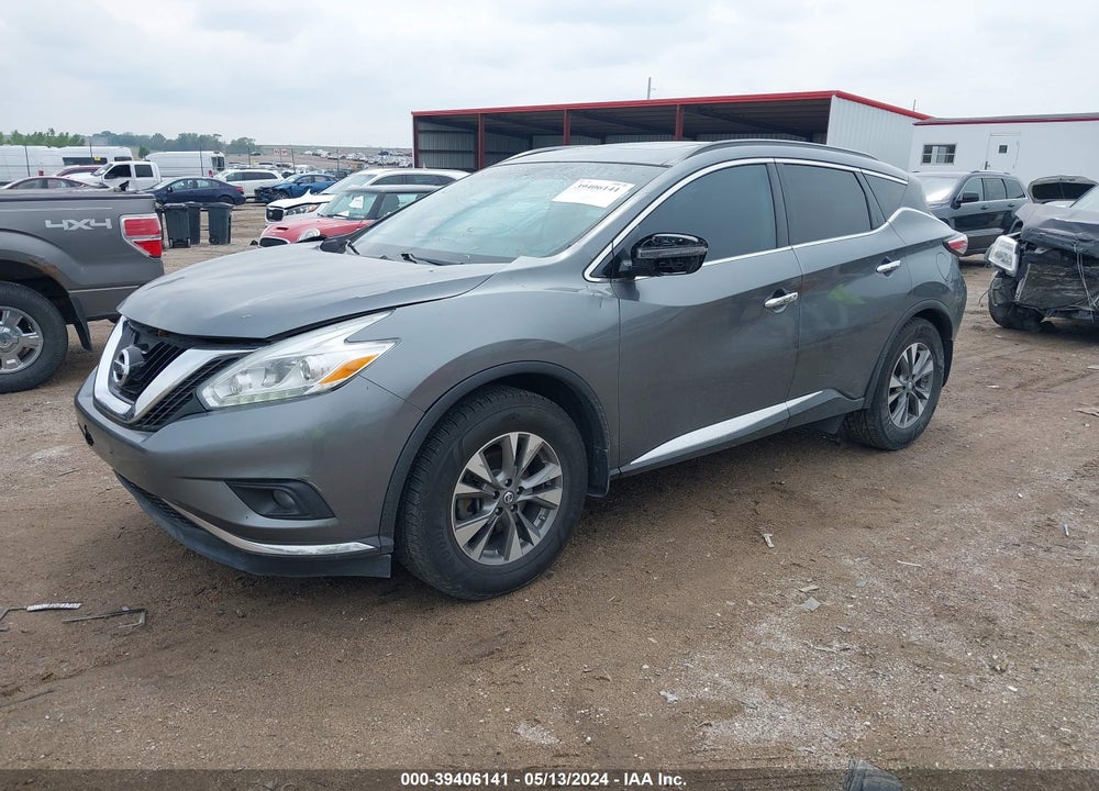 2016 NISSAN MURANO SV VIN: 5N1AZ2MH5GN160924