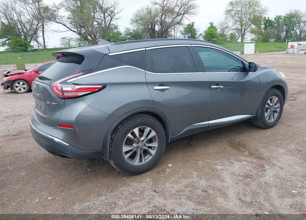 2016 NISSAN MURANO SV VIN: 5N1AZ2MH5GN160924