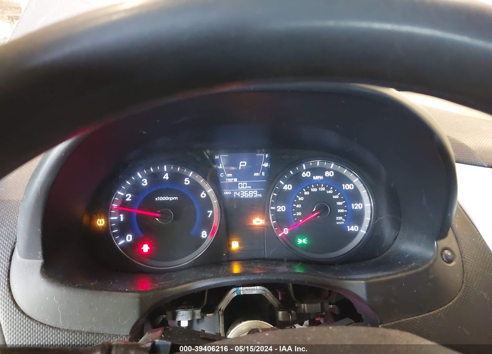 2012 HYUNDAI ACCENT GS VIN: KMHCT5AE4CU044524