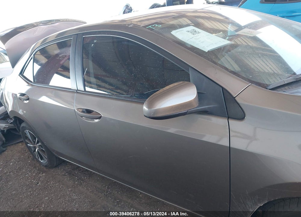 2019 TOYOTA COROLLA LE VIN: 5YFBURHE6KP859006
