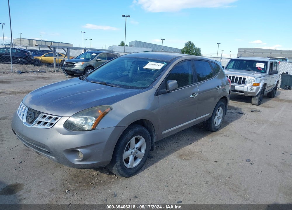 2013 NISSAN ROGUE S VIN: JN8AS5MV2DW626870