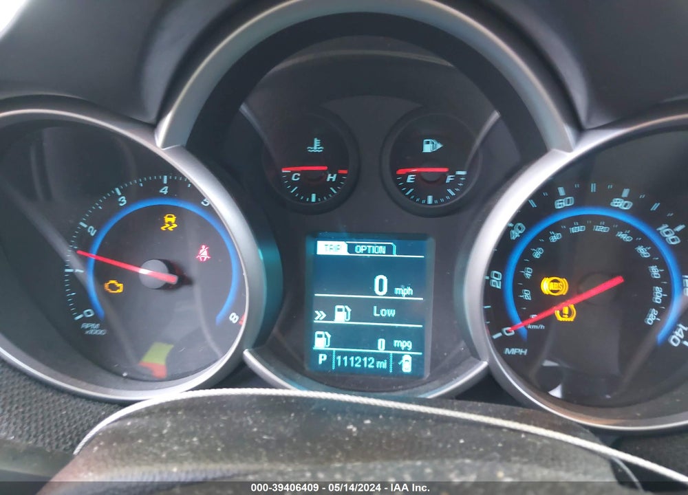 2016 CHEVROLET CRUZE LIMITED 1LT AUTO VIN: 1G1PE5SB8G7106508