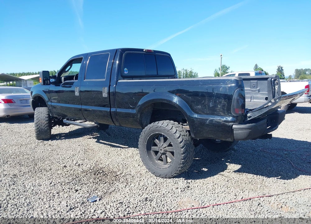 2003 FORD F-250 LARIAT/XL/XLT VIN: 1FTNW21P33EC42168
