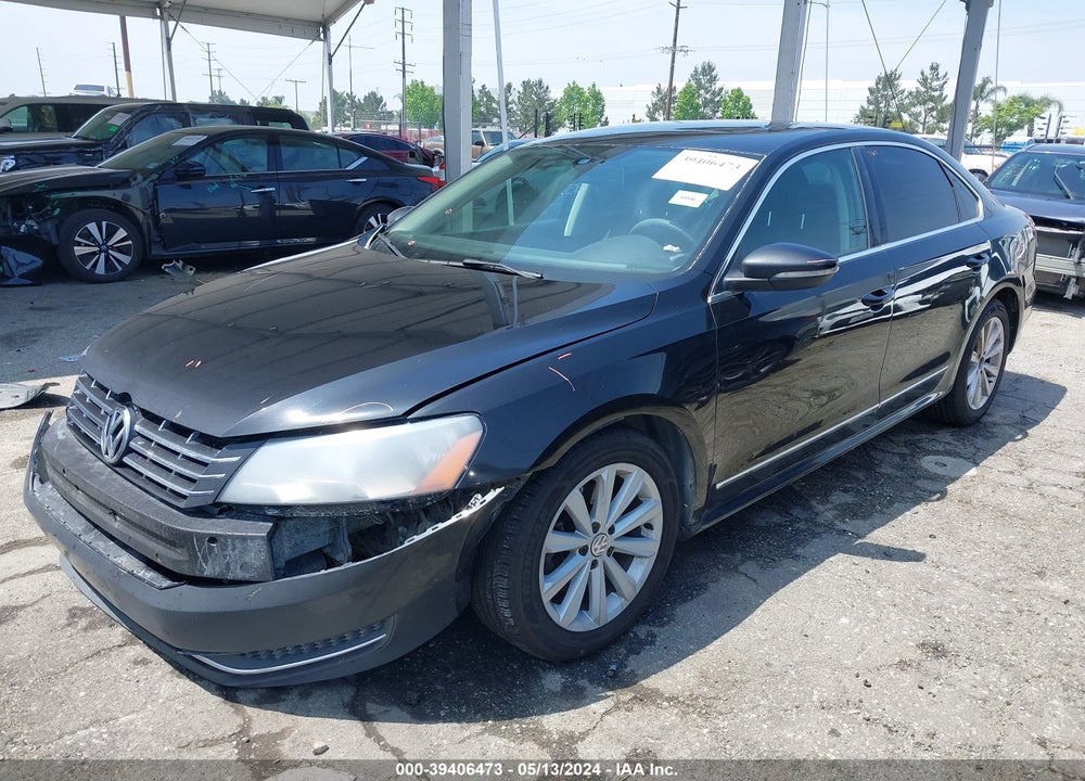 2012 VOLKSWAGEN PASSAT 2.5L SEL VIN: 1VWCP7A3XCC066808