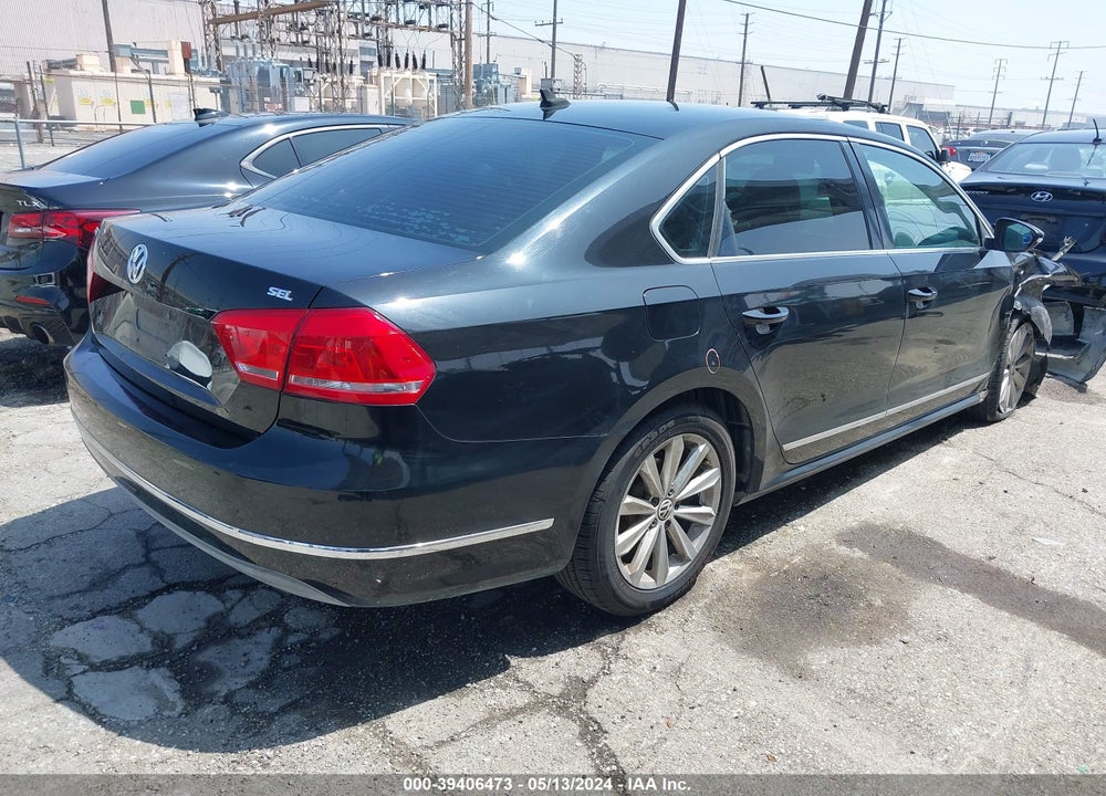 2012 VOLKSWAGEN PASSAT 2.5L SEL VIN: 1VWCP7A3XCC066808