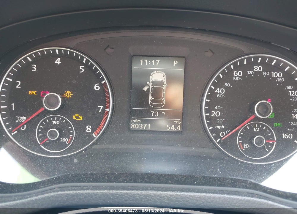 2012 VOLKSWAGEN PASSAT 2.5L SEL VIN: 1VWCP7A3XCC066808