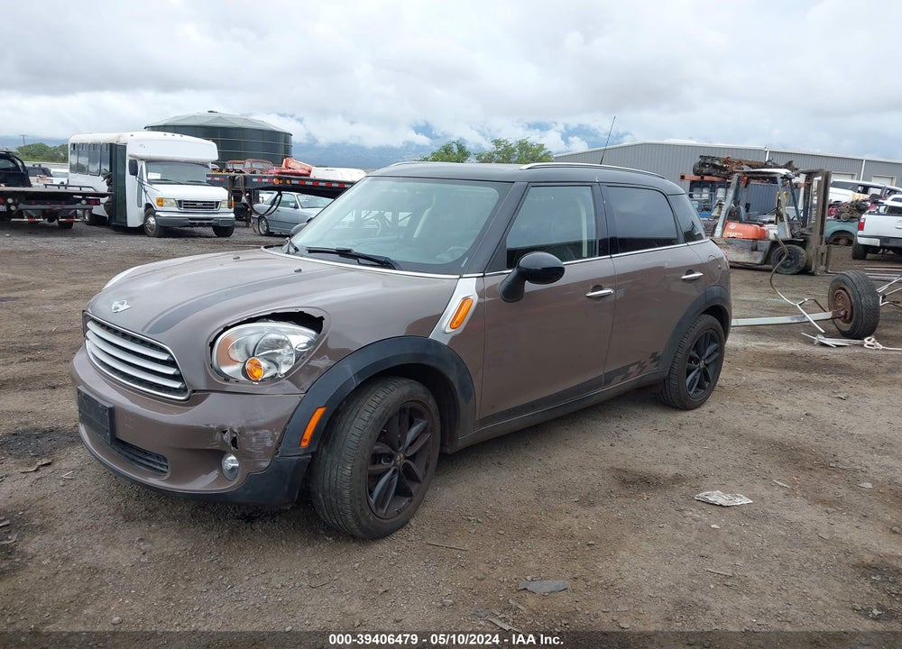 2011 MINI COOPER COUNTRYMAN VIN: WMWZB3C57BWM01391