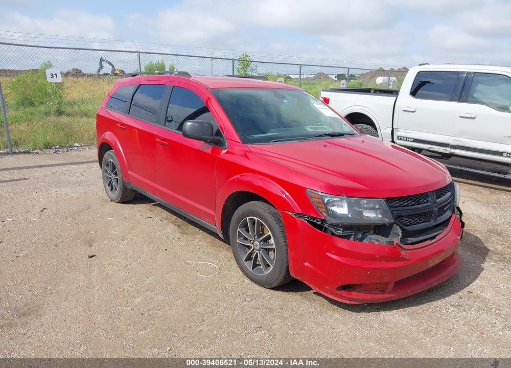 2018 DODGE JOURNEY SE VIN: 3C4PDCAB9JT385969