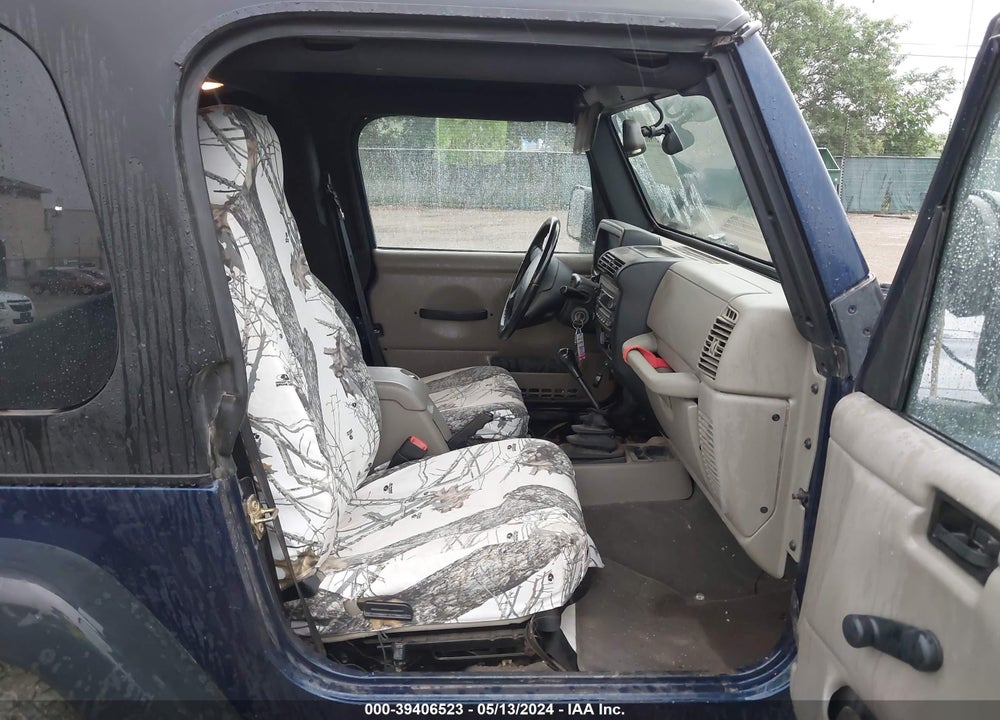 2003 JEEP WRANGLER RUBICON VIN: 1J4FA69S43P328087