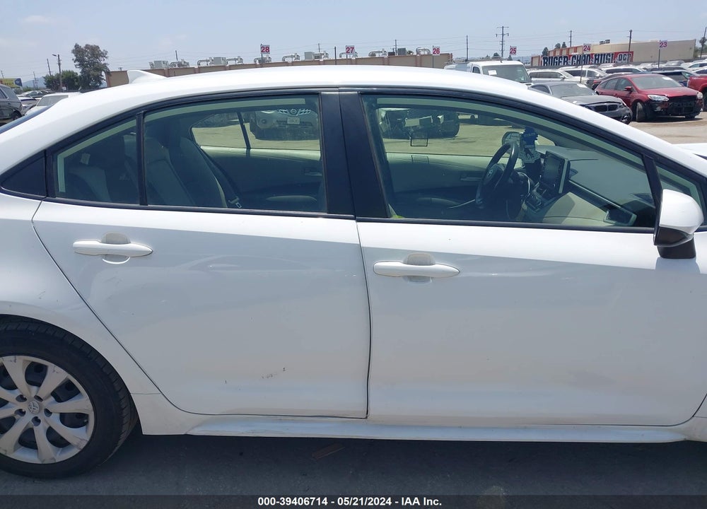 2021 TOYOTA COROLLA LE VIN: JTDEPMAE3MJ159906