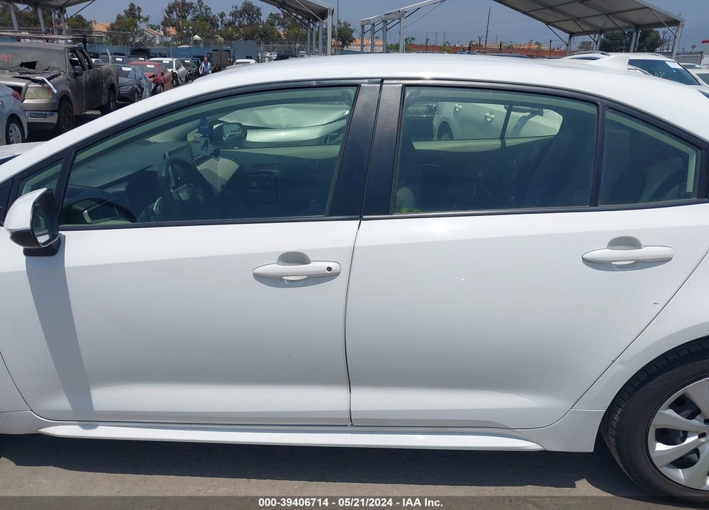 2021 TOYOTA COROLLA LE VIN: JTDEPMAE3MJ159906