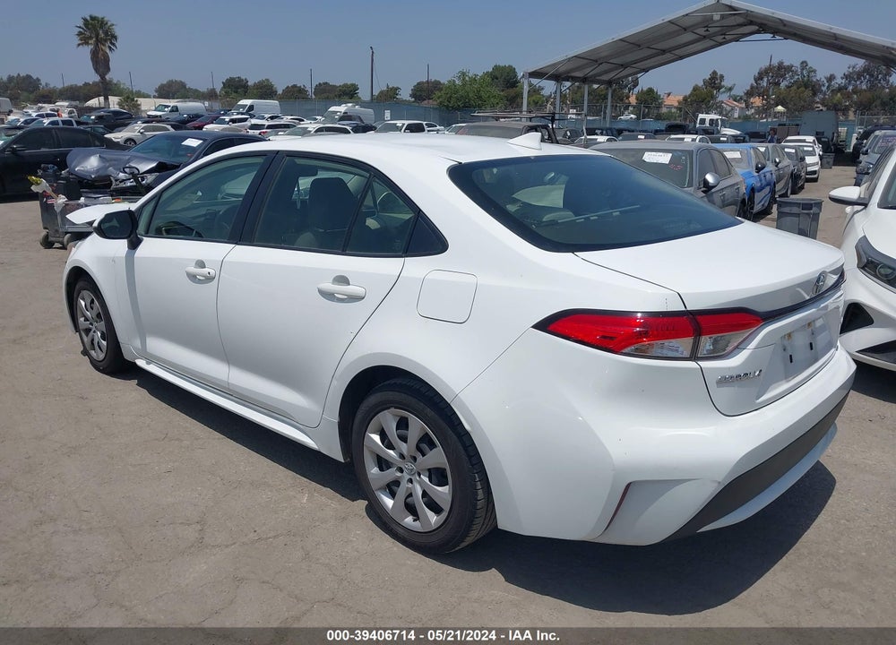 2021 TOYOTA COROLLA LE VIN: JTDEPMAE3MJ159906