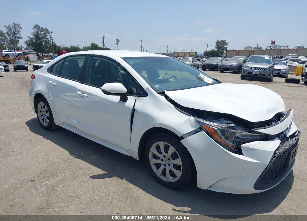 2021 TOYOTA COROLLA LE VIN: JTDEPMAE3MJ159906