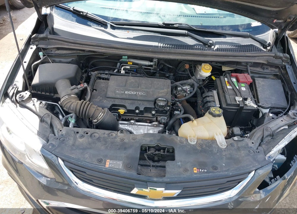 2019 CHEVROLET SONIC LS AUTO VIN: 1G1JB5SB0K4136787