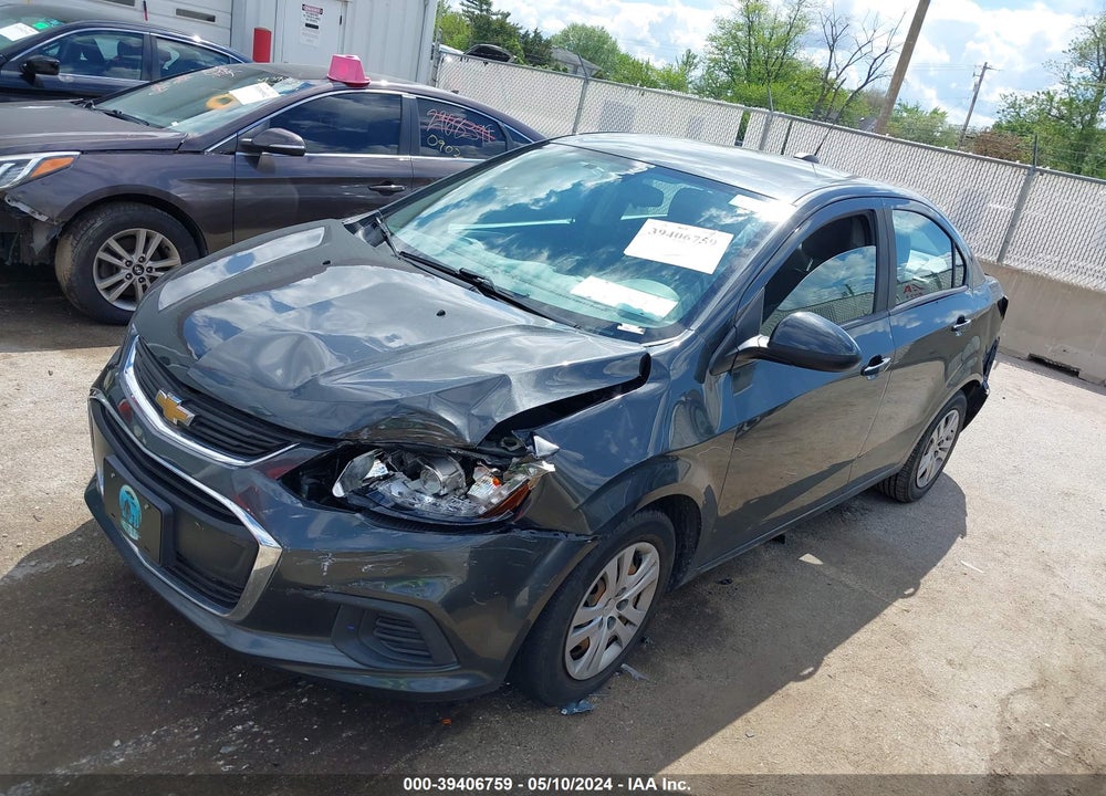 2019 CHEVROLET SONIC LS AUTO VIN: 1G1JB5SB0K4136787