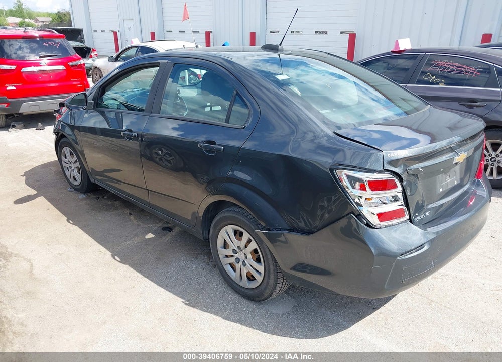 2019 CHEVROLET SONIC LS AUTO VIN: 1G1JB5SB0K4136787
