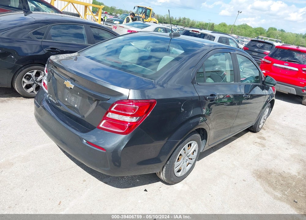 2019 CHEVROLET SONIC LS AUTO VIN: 1G1JB5SB0K4136787