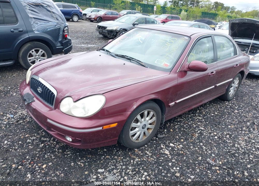 2002 HYUNDAI SONATA GLS/LX VIN: KMHWF35H42A725702