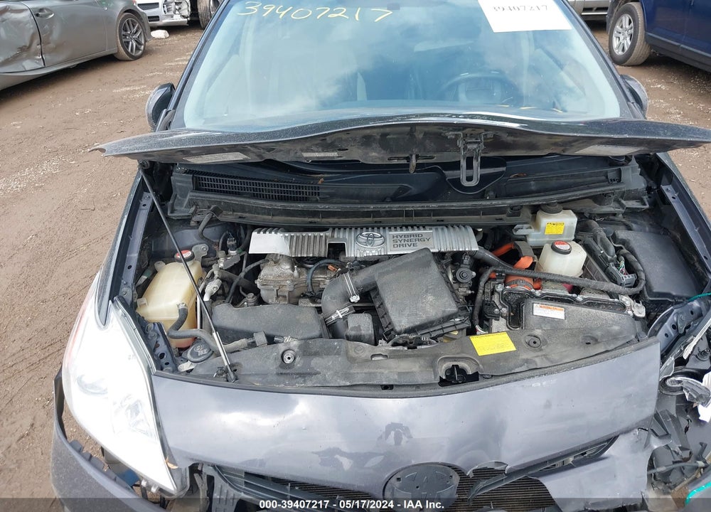 2015 TOYOTA PRIUS TWO VIN: JTDKN3DU9F0396463