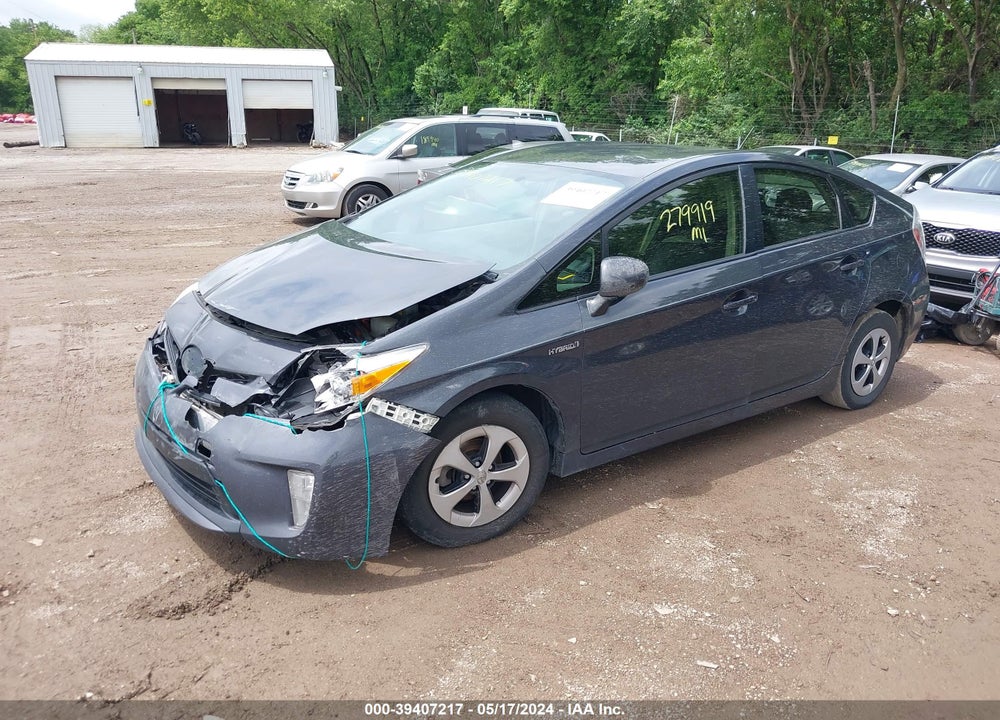 2015 TOYOTA PRIUS TWO VIN: JTDKN3DU9F0396463