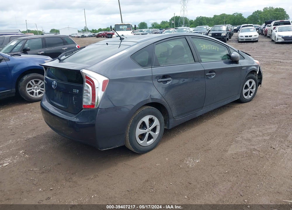 2015 TOYOTA PRIUS TWO VIN: JTDKN3DU9F0396463