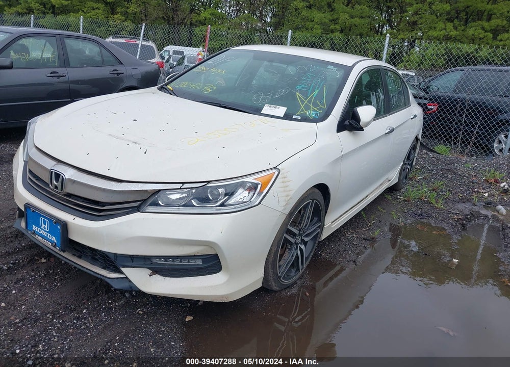 2017 HONDA ACCORD SPORT SE VIN: 1HGCR2F16HA294509