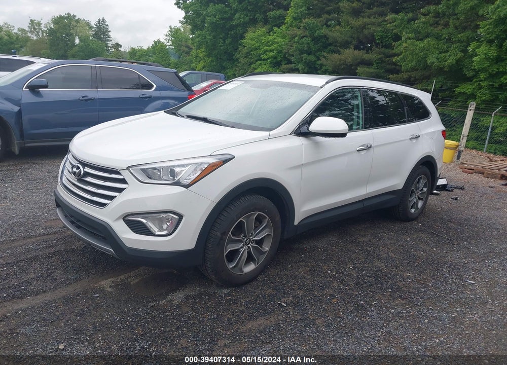 2016 HYUNDAI SANTA FE SE VIN: KM8SMDHF4GU159020