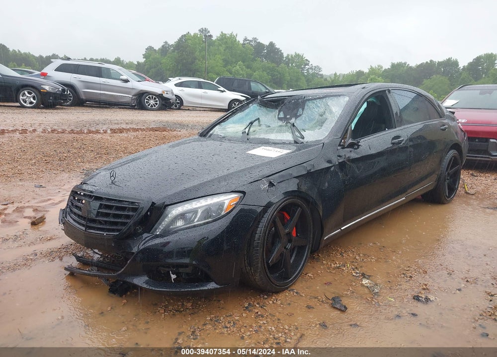 2015 MERCEDES-BENZ S 550 4MATIC VIN: WDDUG8FB7FA149826