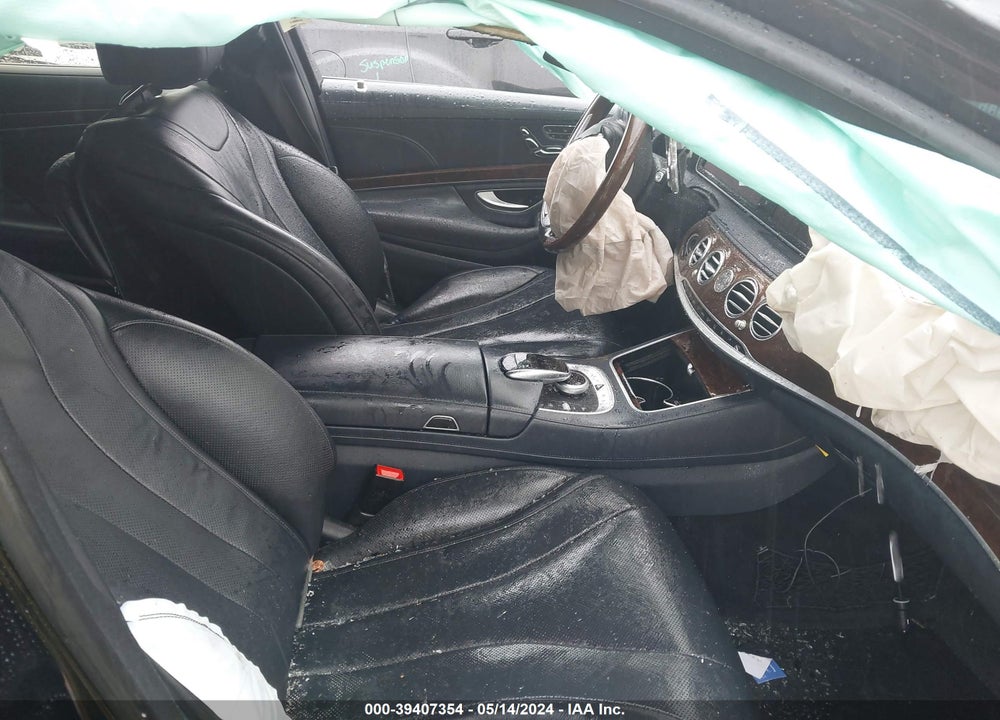 2015 MERCEDES-BENZ S 550 4MATIC VIN: WDDUG8FB7FA149826