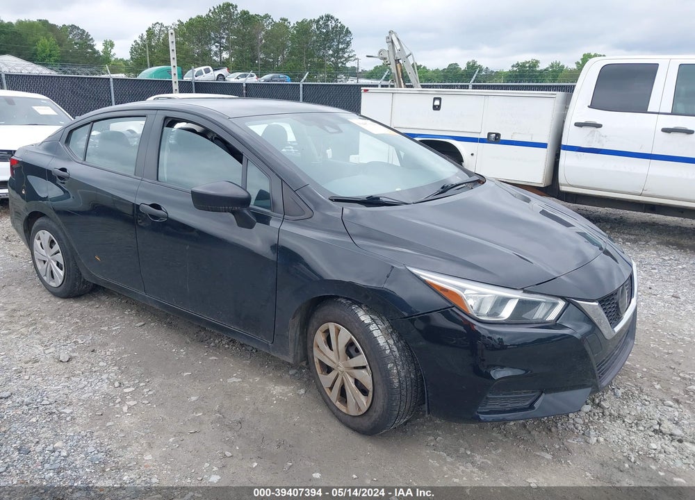 2020 NISSAN VERSA S XTRONIC CVT VIN: 3N1CN8DV5LL842796