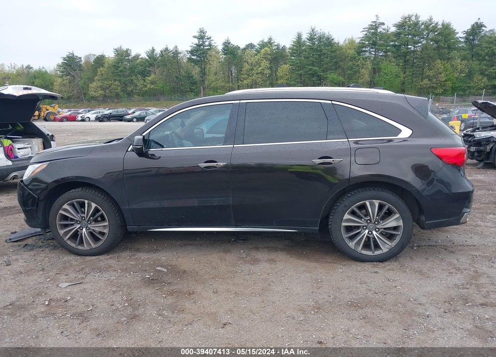 2017 ACURA MDX TECHNOLOGY PACKAGE VIN: 5FRYD4H5XHB018709