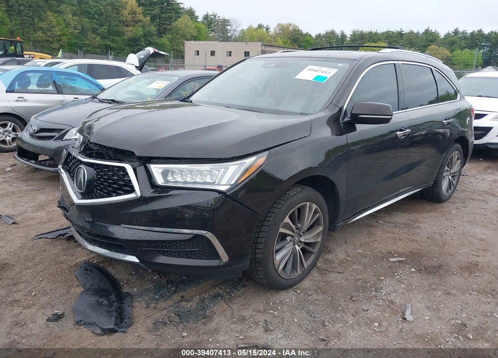 2017 ACURA MDX TECHNOLOGY PACKAGE VIN: 5FRYD4H5XHB018709