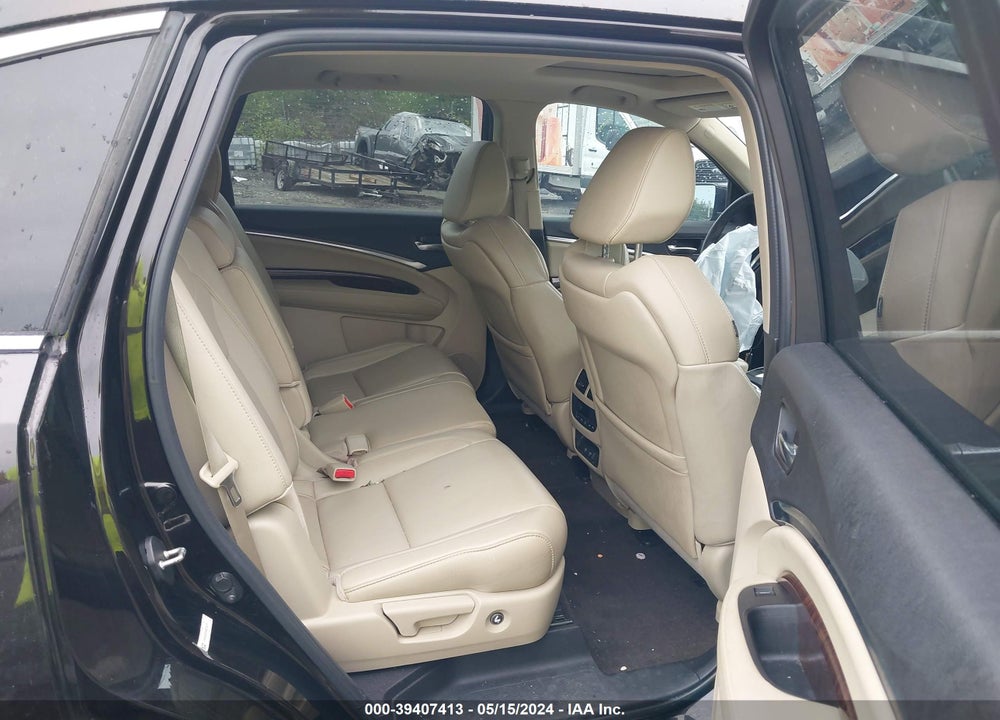 2017 ACURA MDX TECHNOLOGY PACKAGE VIN: 5FRYD4H5XHB018709