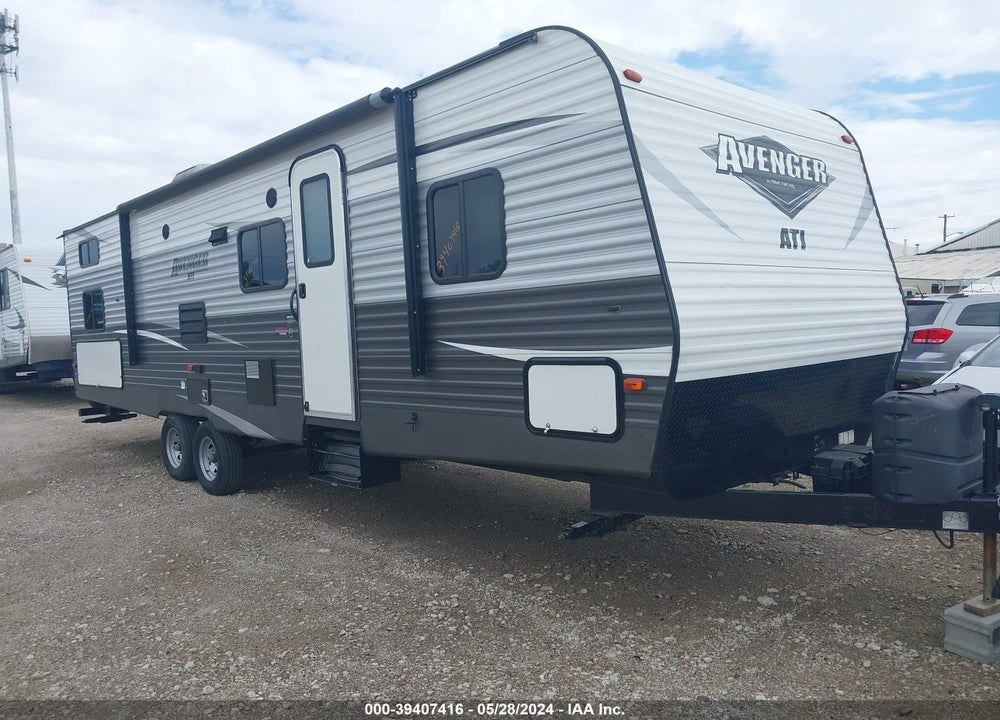 2019 AVENGER TRAVEL TRAILER VIN: 5ZT2AVSB3KB921037
