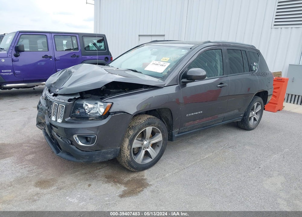 2017 JEEP COMPASS HIGH ALTITUDE 4X4 VIN: 1C4NJDEB6HD126307