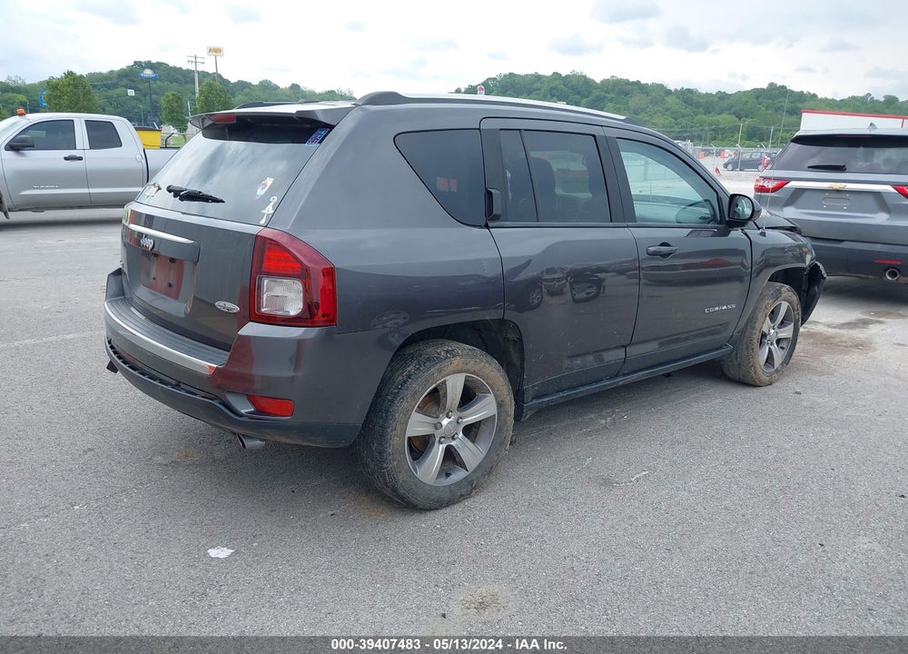 2017 JEEP COMPASS HIGH ALTITUDE 4X4 VIN: 1C4NJDEB6HD126307