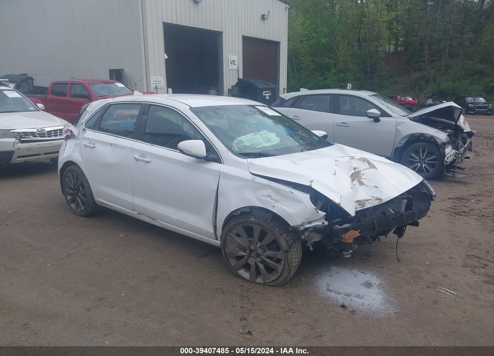 2018 HYUNDAI ELANTRA GT SPORT VIN: KMHH55LC4JU022192