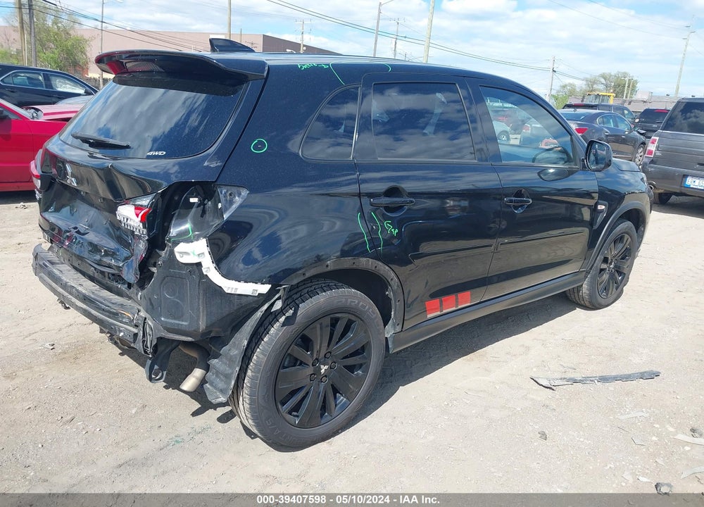 2020 MITSUBISHI OUTLANDER SPORT 2.0 BE AWC VIN: JA4AR3AUXLU027078