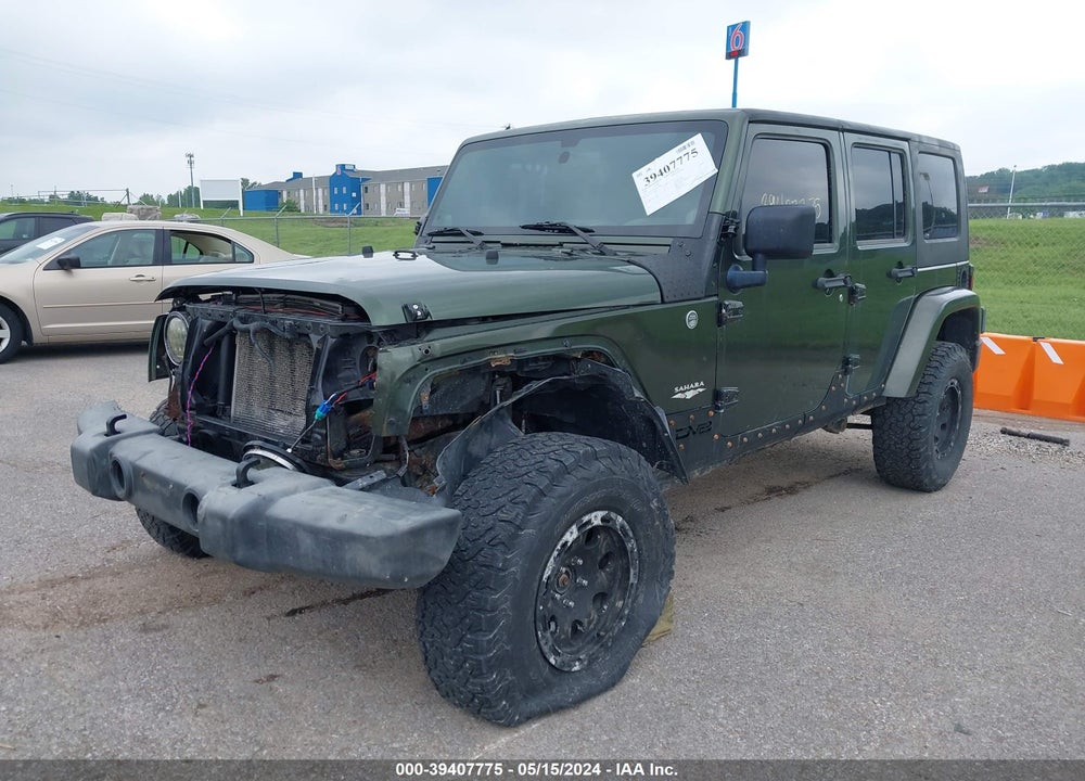 2007 JEEP WRANGLER UNLIMITED SAHARA VIN: 1J4GA59197L113968