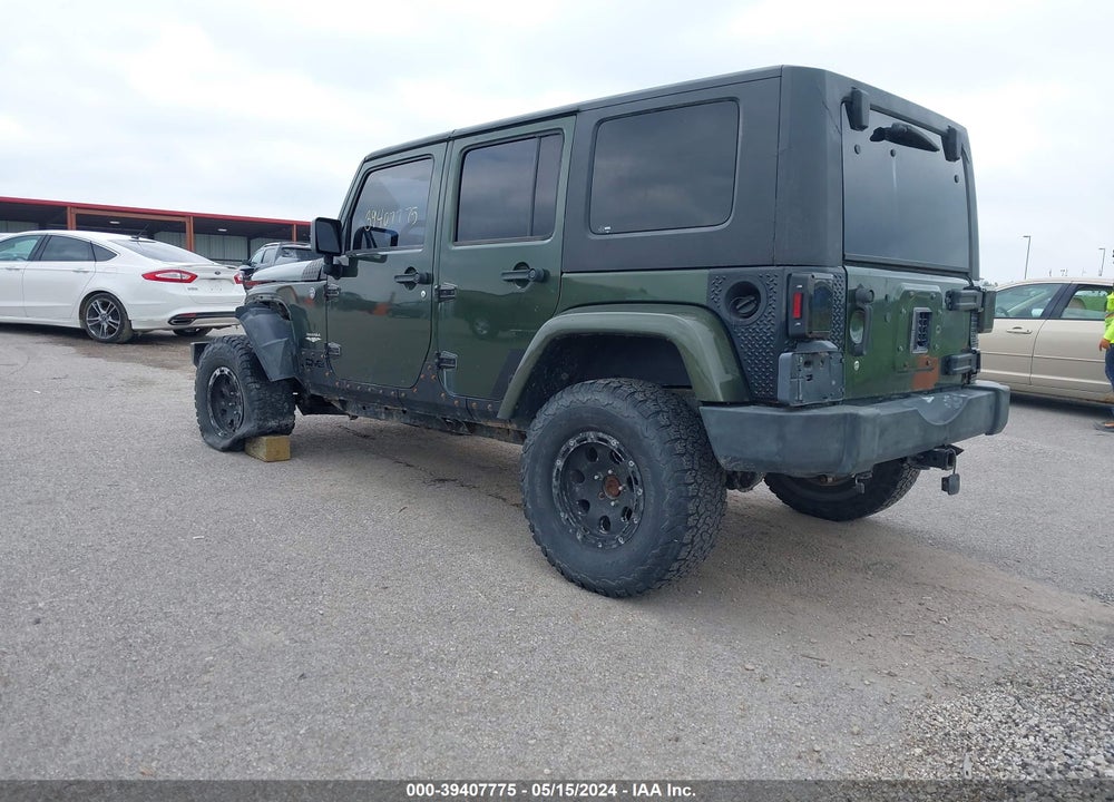 2007 JEEP WRANGLER UNLIMITED SAHARA VIN: 1J4GA59197L113968