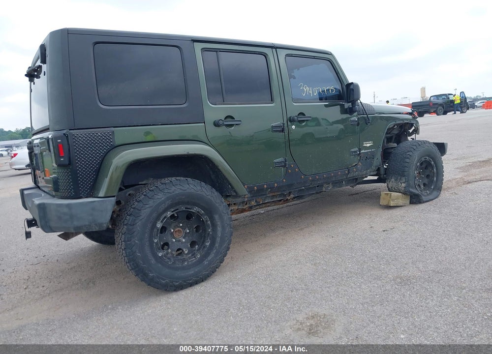 2007 JEEP WRANGLER UNLIMITED SAHARA VIN: 1J4GA59197L113968
