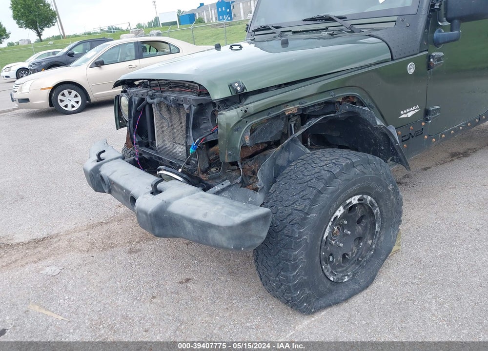 2007 JEEP WRANGLER UNLIMITED SAHARA VIN: 1J4GA59197L113968