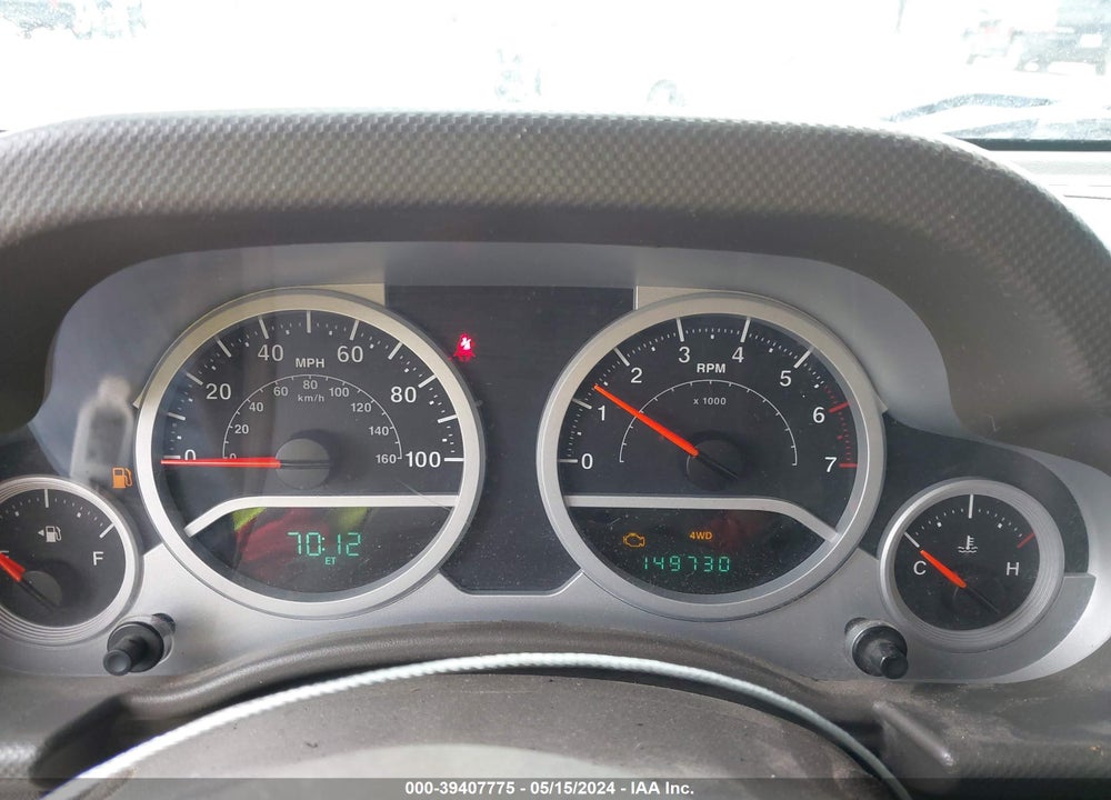 2007 JEEP WRANGLER UNLIMITED SAHARA VIN: 1J4GA59197L113968