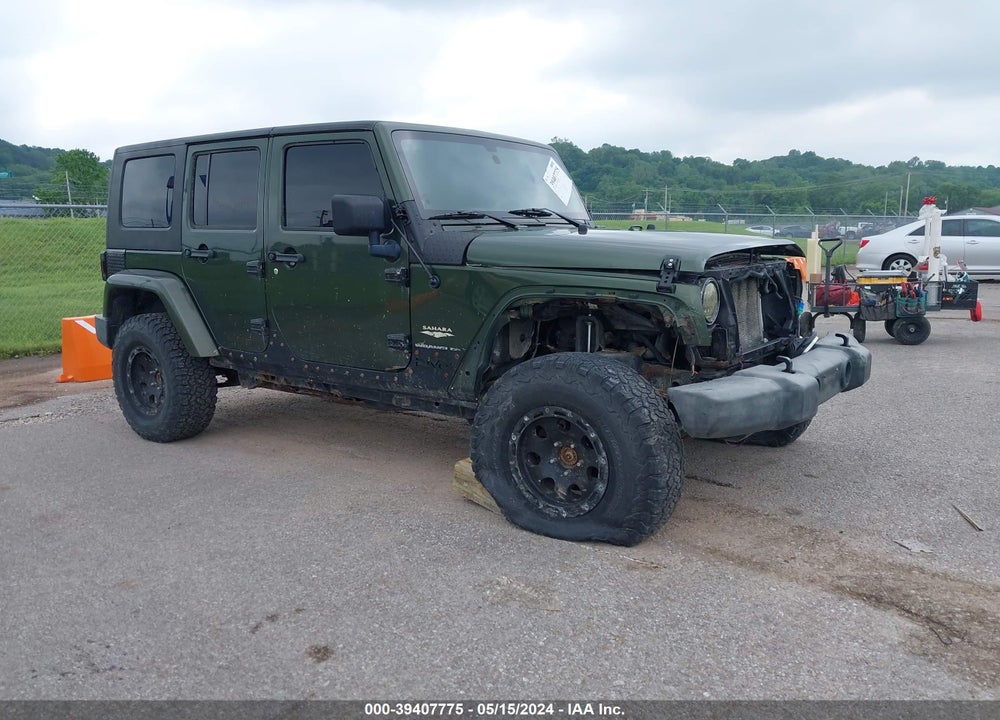 2007 JEEP WRANGLER UNLIMITED SAHARA VIN: 1J4GA59197L113968
