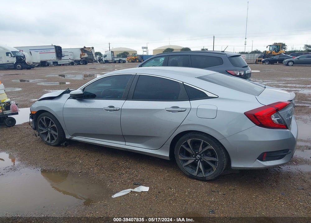 2019 HONDA CIVIC SPORT VIN: 2HGFC2F84KH542485