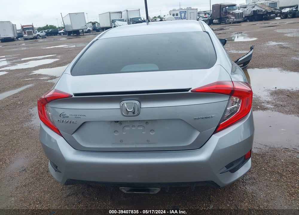 2019 HONDA CIVIC SPORT VIN: 2HGFC2F84KH542485