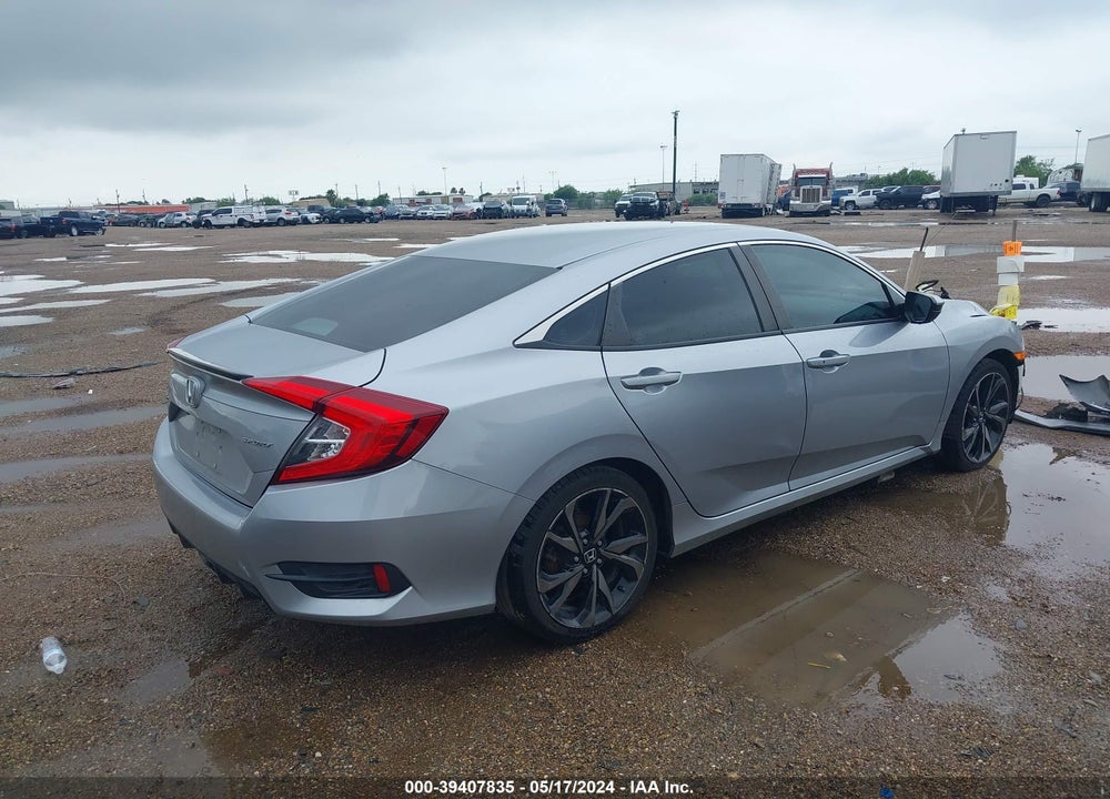 2019 HONDA CIVIC SPORT VIN: 2HGFC2F84KH542485