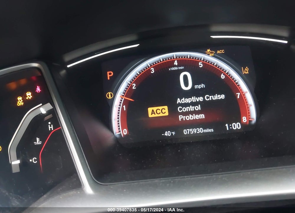 2019 HONDA CIVIC SPORT VIN: 2HGFC2F84KH542485
