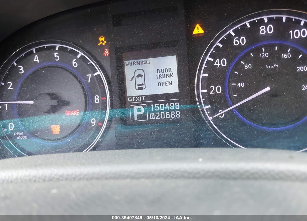2013 INFINITI G37X VIN: JN1CV6ARXDM756130