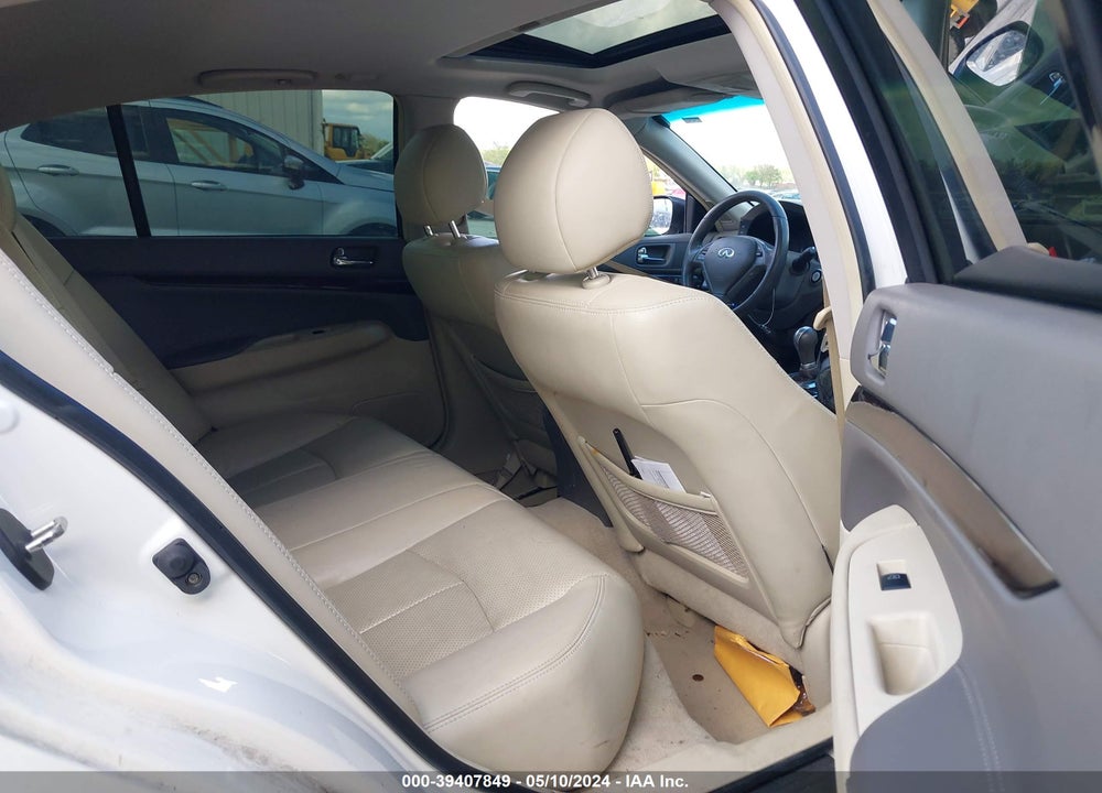 2013 INFINITI G37X VIN: JN1CV6ARXDM756130